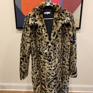 Matison Stone Leopard Coat